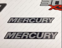 Mercury Racing 300XS Optimax DFI 2016-2017 Outboard Decal Kit